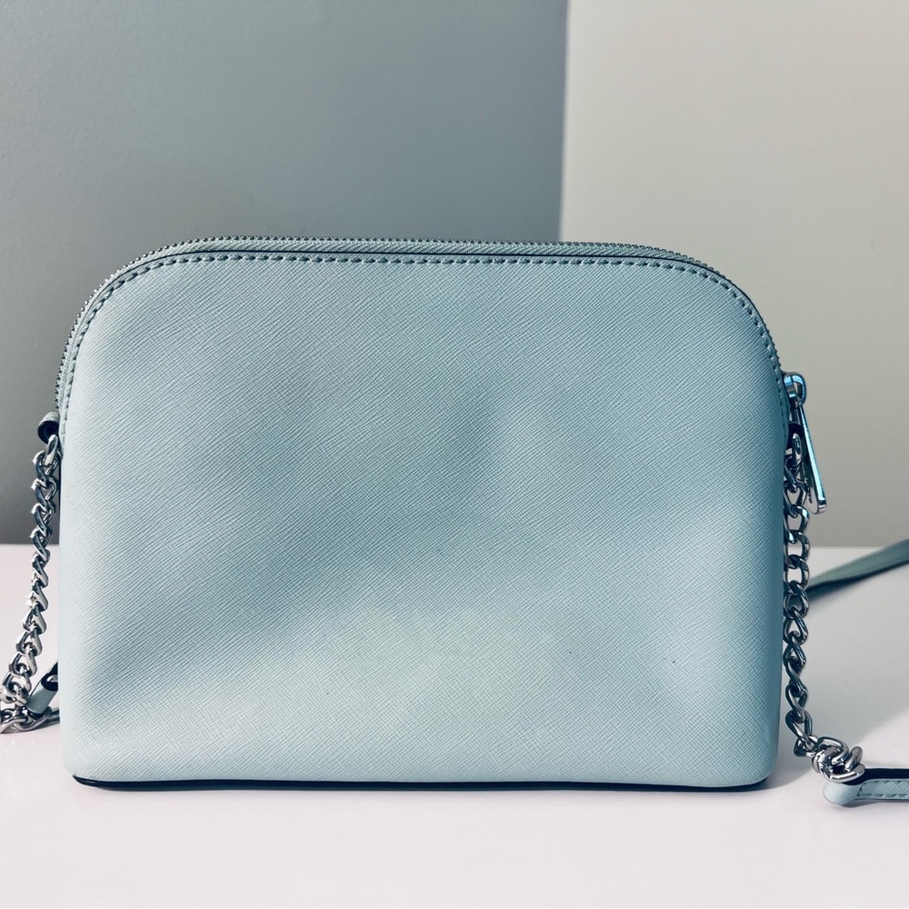 Michael Kors Blue Two Tone Crossbody Bag - Picture 2 of 11